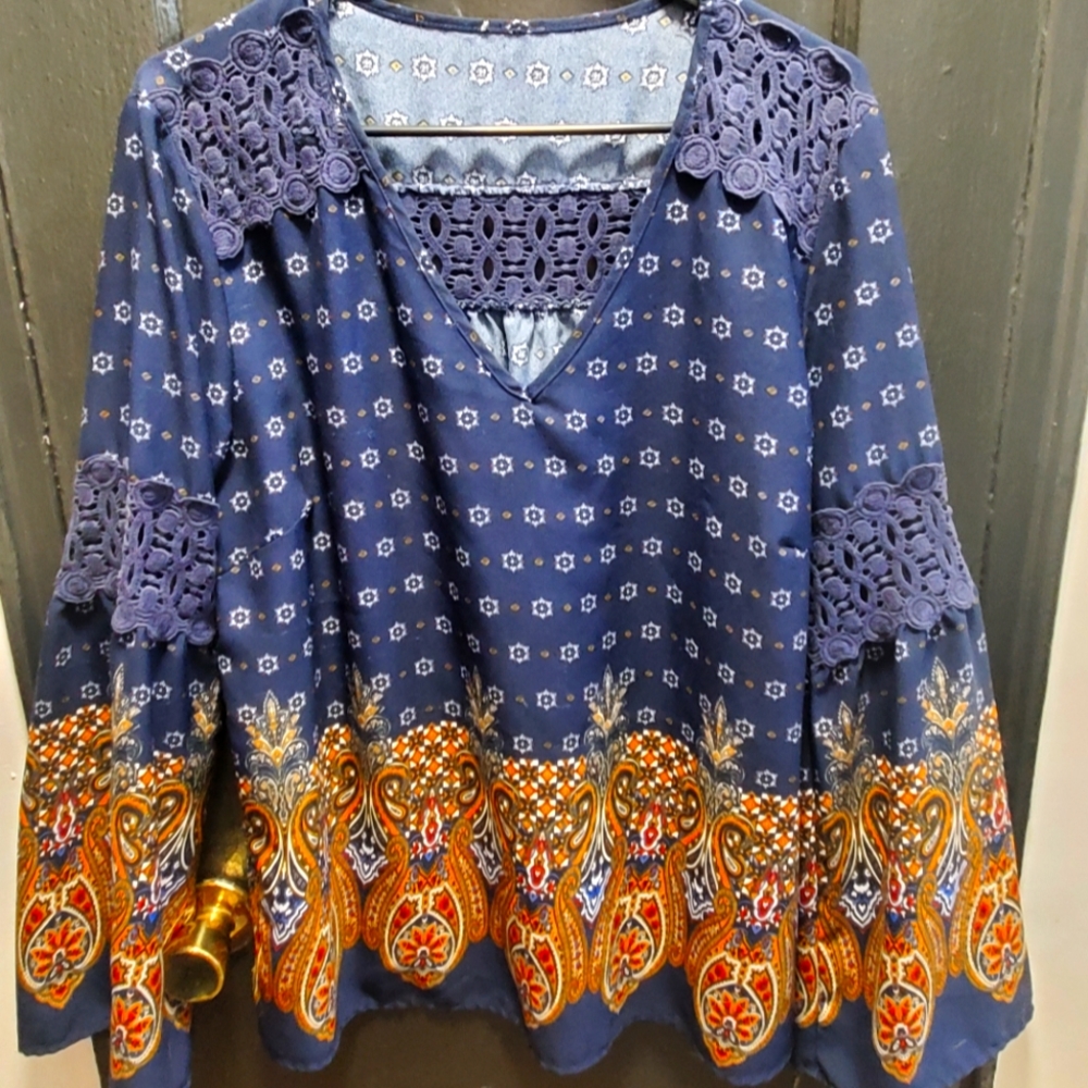 Bell Sleeved Blouse